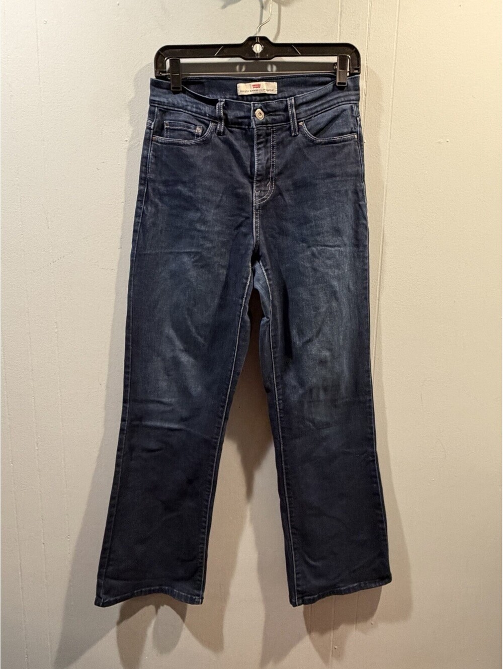 Womens Levis Jeans Perfectly Slimming/512 Bootcut Size 8 S/C Blue